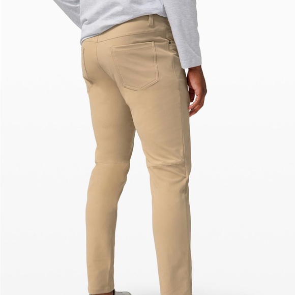 Lululemon Men’s ABC Pant Slim TRNH Trench LM5AQSS Size 34 x 34 - Picture 3 of 15